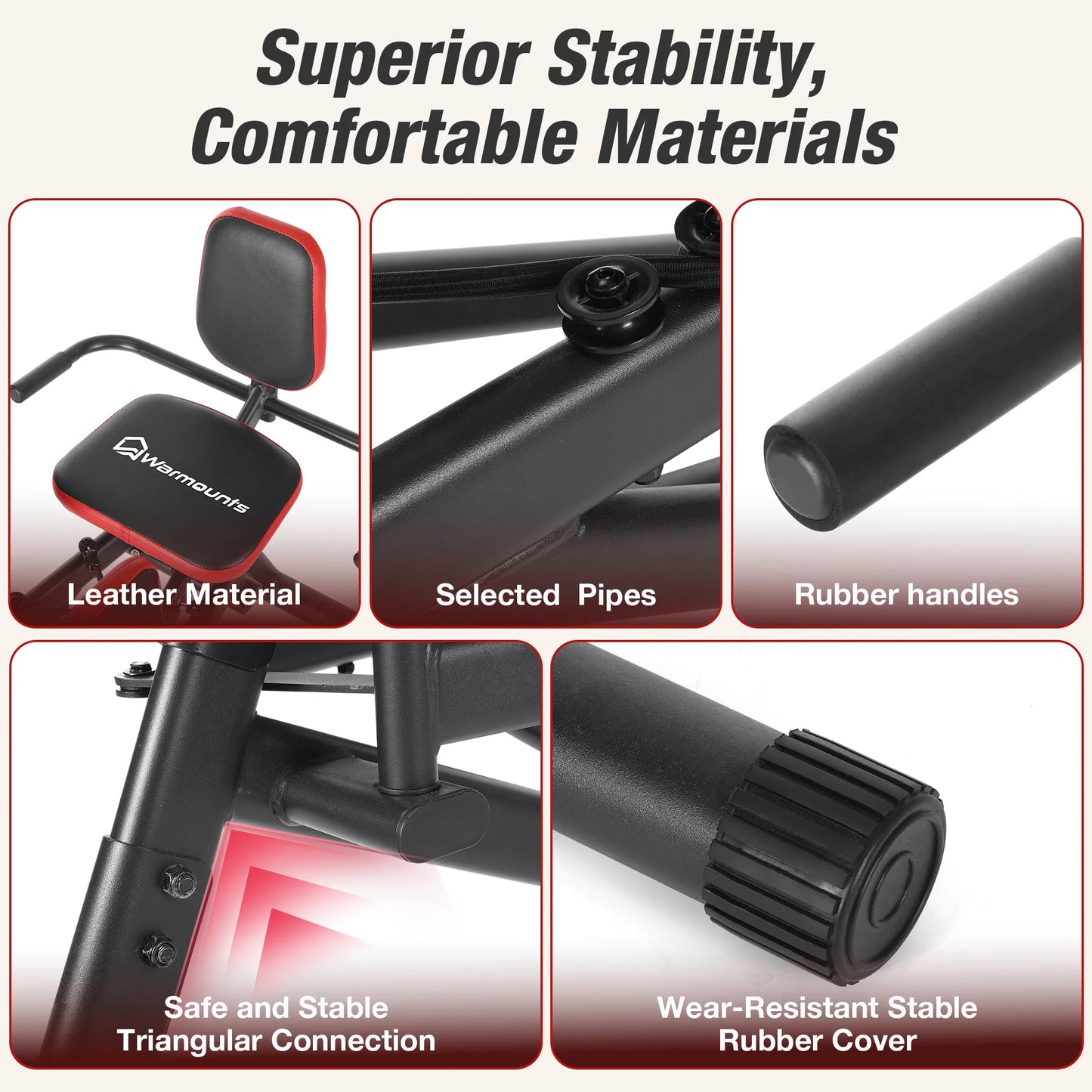 Hip Abductor Machine Glute Thigh Trainer Adjustable Resistance Band