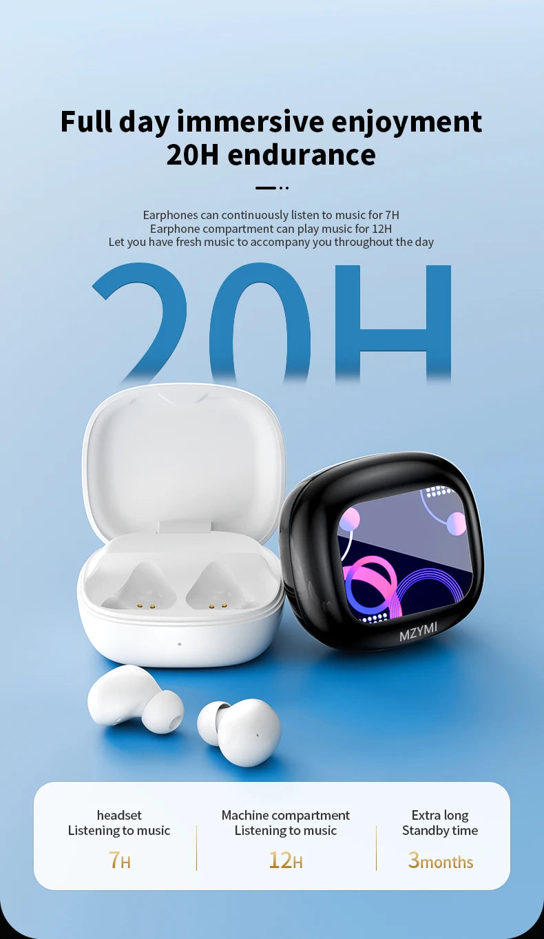 INMAS S09 Wireless Earbuds ANC Bluetooth Touch Control