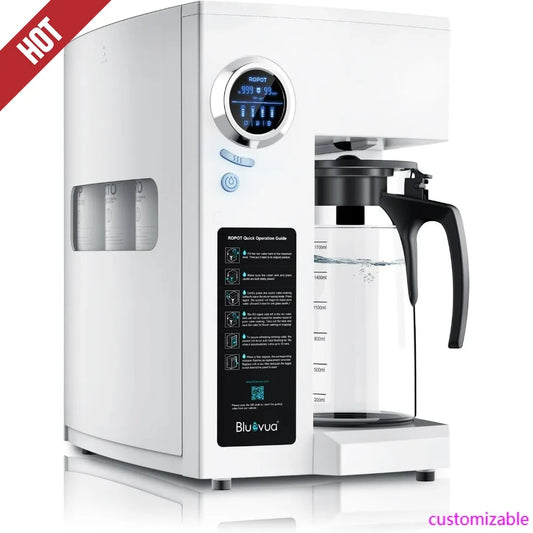 Six Stage Countertop UV Reverse Osmosis Water Filter Remineralization System