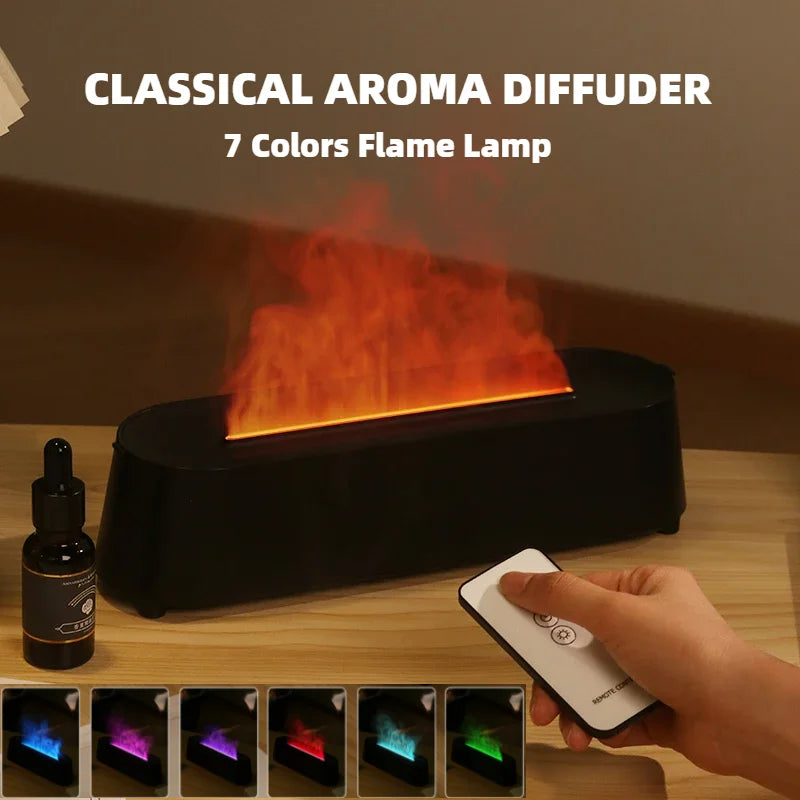 CREAROMA Ultrasonic Air Diffuser With Remote Control Aroma Humidifier