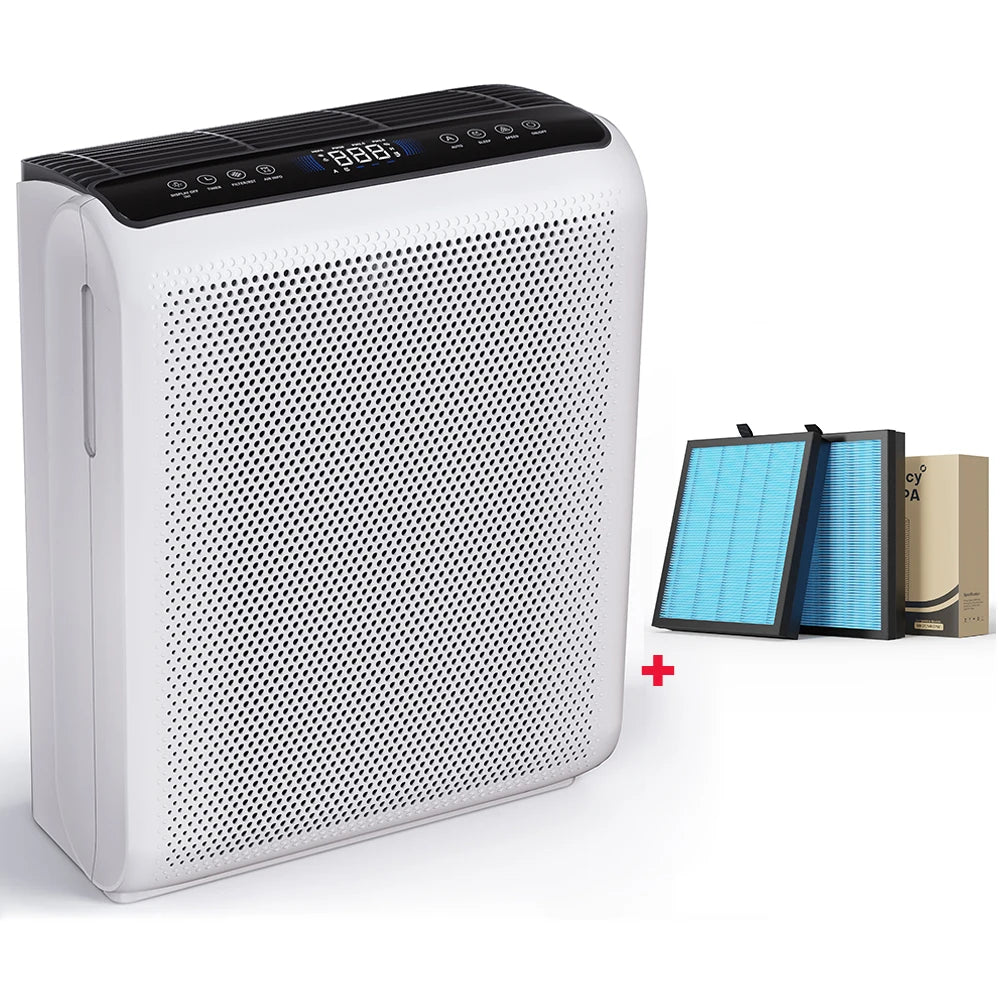 AROEVE Air Purifier With Smart Timer And Washable Filters