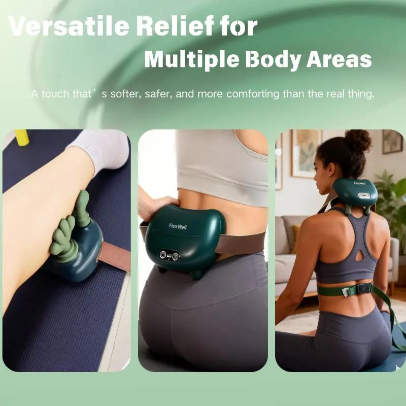 Shoulder And Neck Massager With Heat And Kneading Therapy