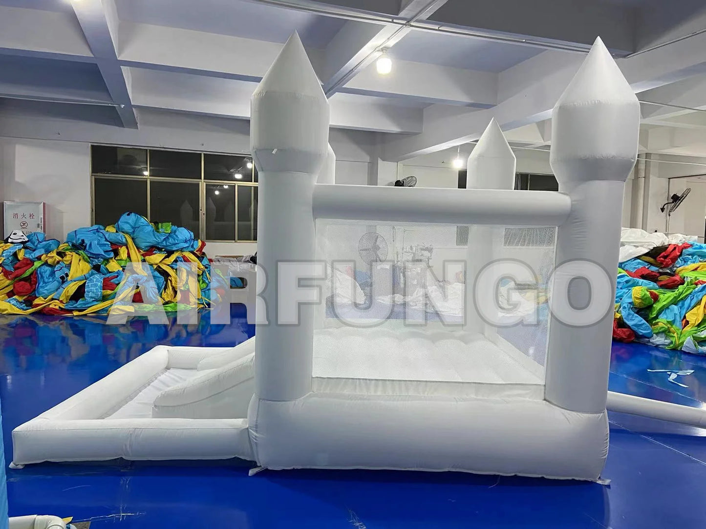 Design Kids Soft Play Bounce House With Ball Pit Blower