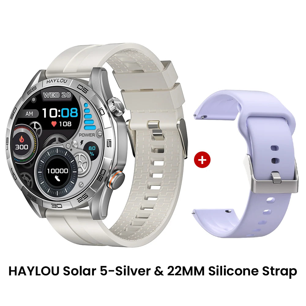 HAYLOU Solar 5 Voice Calling Smartwatch Health Tracking