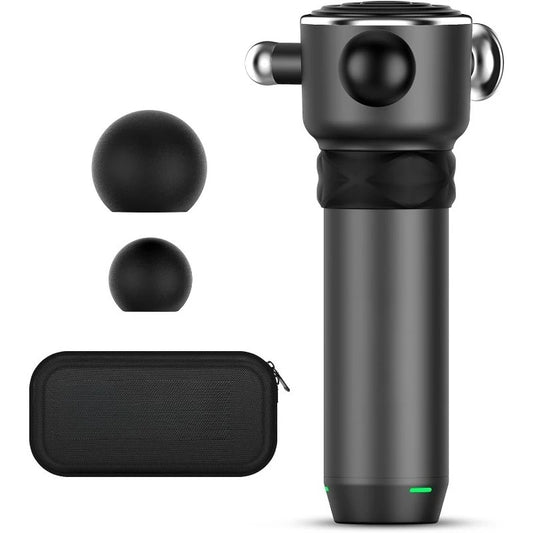 Gun Deep Tissue, Cordless Vibrating Muscle Massage Gun - Handheld Mini Massager for Back, Neck and Fascial Binding - Ta