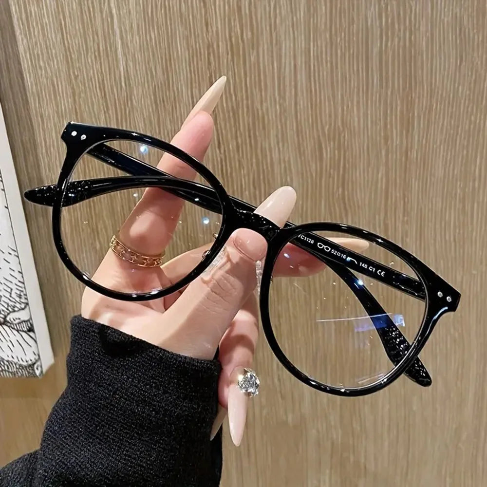 SeaSpark Anti Blue Light Glasses Unisex Oval Plastic Frame