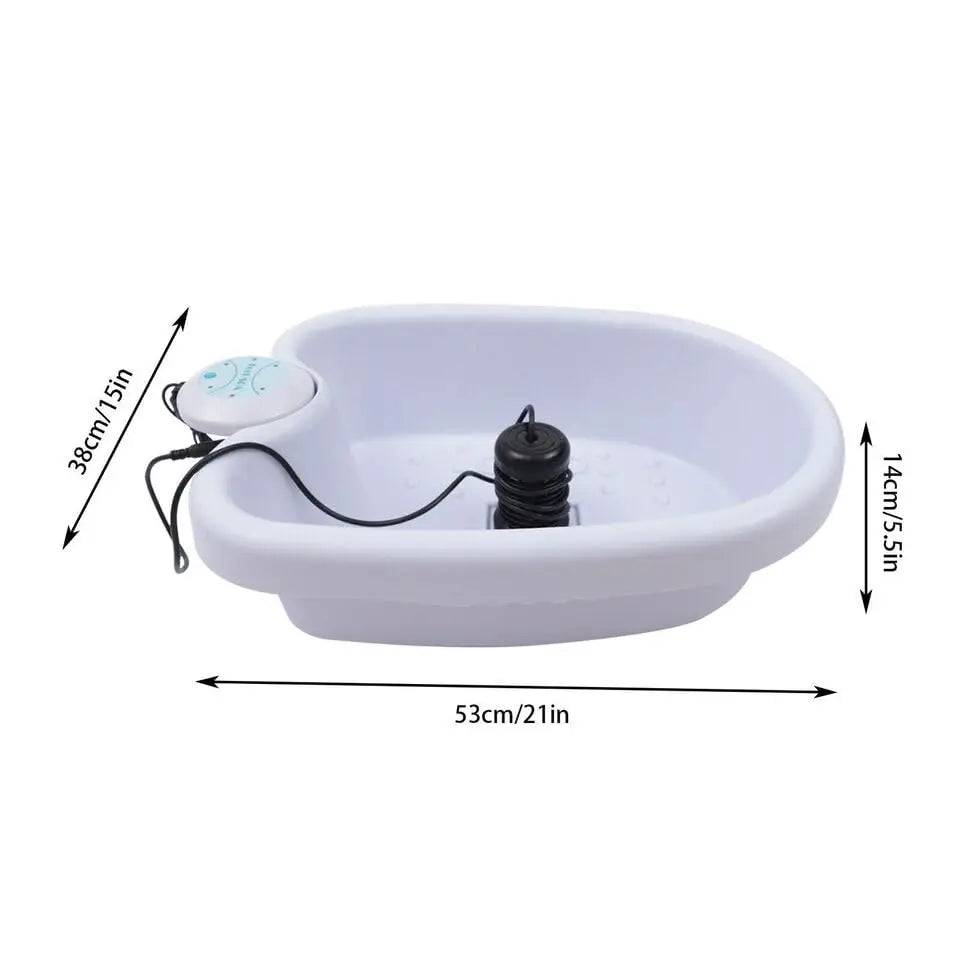 110V Ionic Foot Bath Detox Machine Foot SPA w/Foot Basin, Household Ionic Cleanse Detox Foot Bath Spa Machine for Home Salon Spa