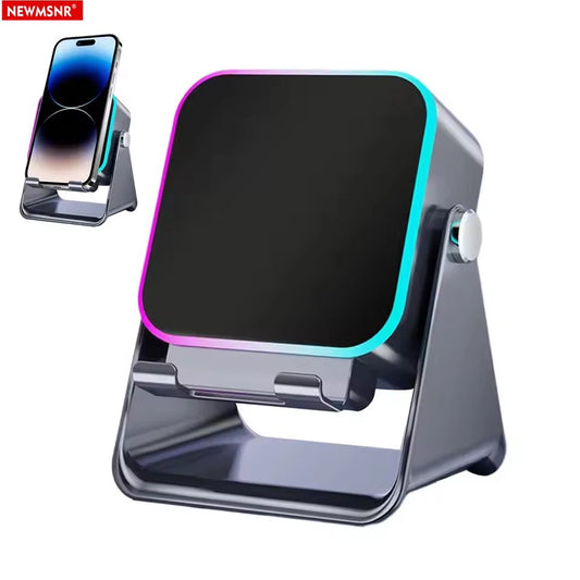 Newmsnr 5-in-1 Wireless Induction Speaker Phone Holder Bluetooth Hifi