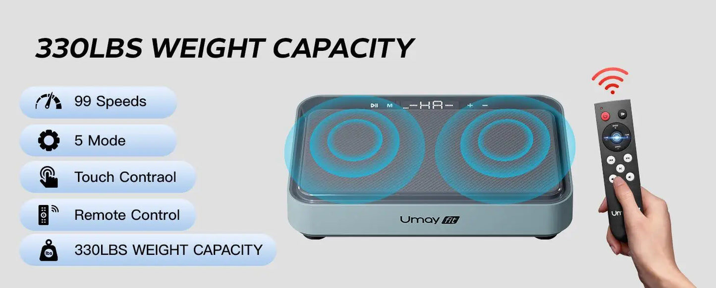 UMAY Vibration Board Exercise Machine For Full Body Workout