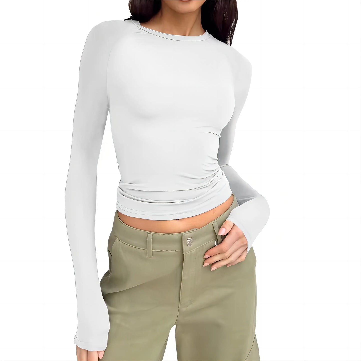 Women's Casual Long Sleeve T Shirt Hoodie Spring Autumn