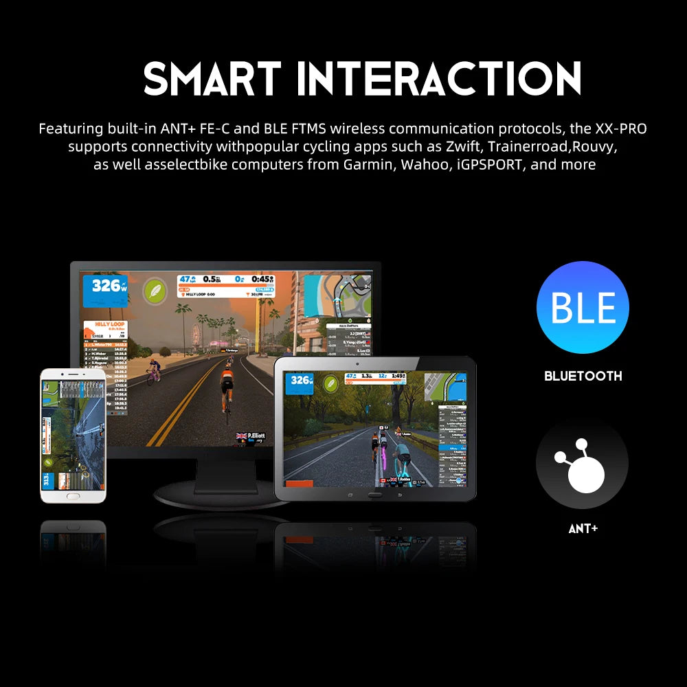 ThinkRider XXPRO Direct Drive Smart Bike Trainer Indoor