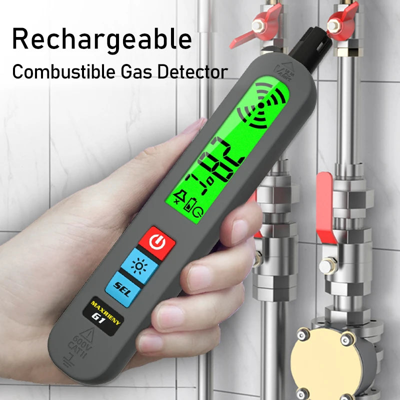 BSIDE G1 Portable Gas Leak Detector With Digital LCD Alarm