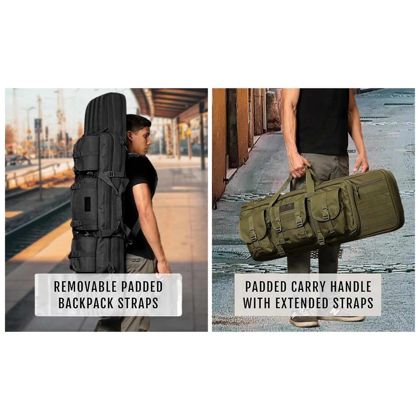 West Tune Tactical Gun Pack Pistol Transport Storage Case