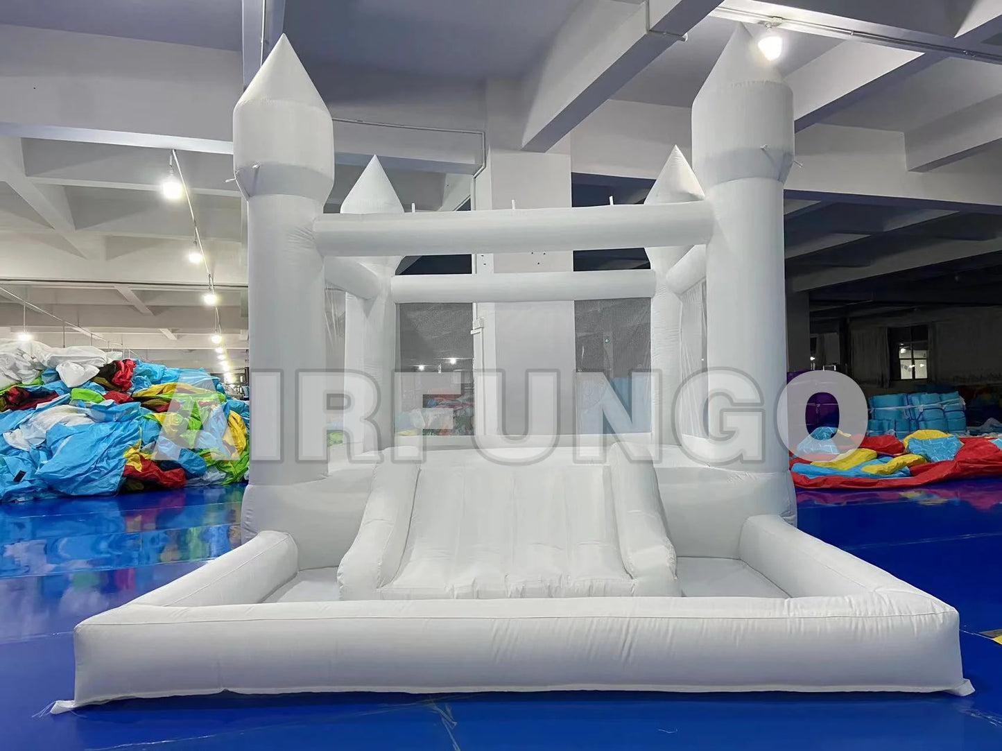 Design Kids Soft Play Bounce House With Ball Pit Blower