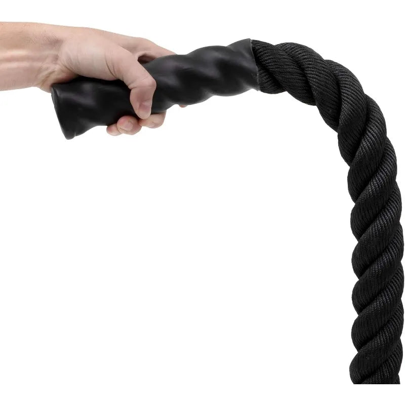 Champion Sports Heavy Duty Battle Rope For Strength And Conditioning