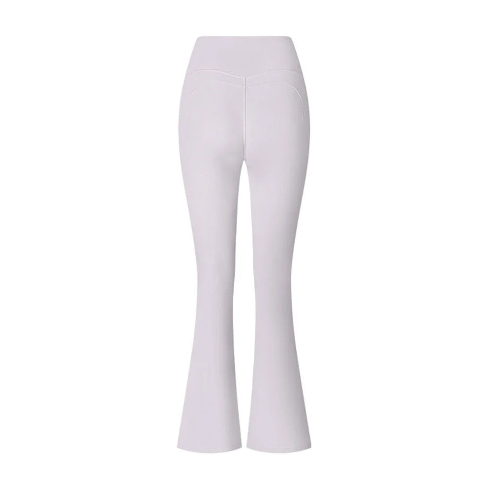 CN Sichuan Guangdong Womens High Waist Flared Leggings