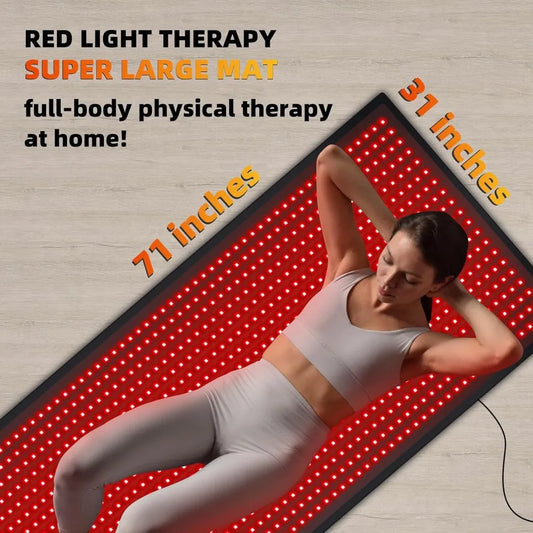 Hign-concerned Full Body Red Light And Infrared Therapy Mat