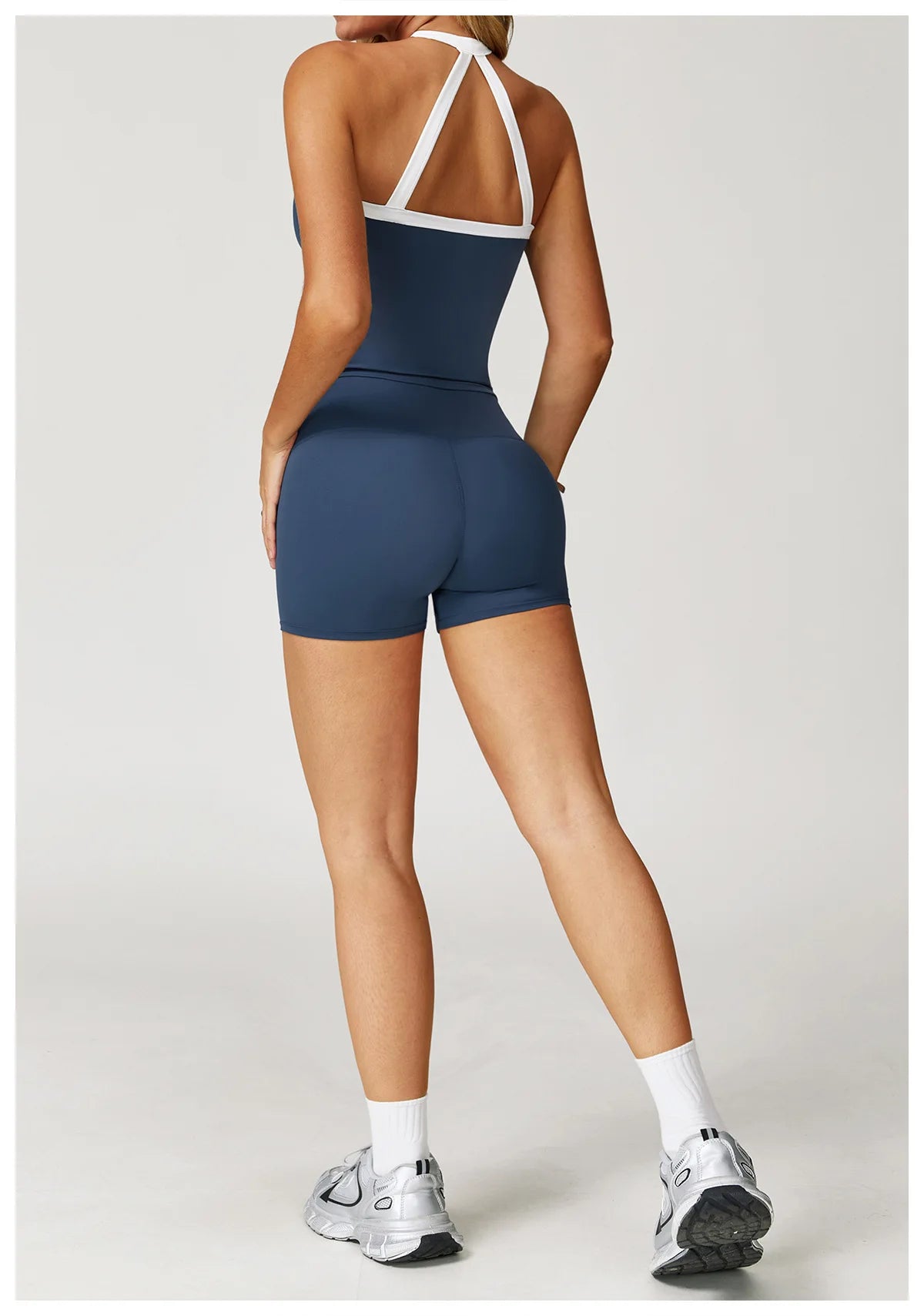 SWELTERINGCN Women 2 Piece Tracksuit Yoga Set Gym Wear