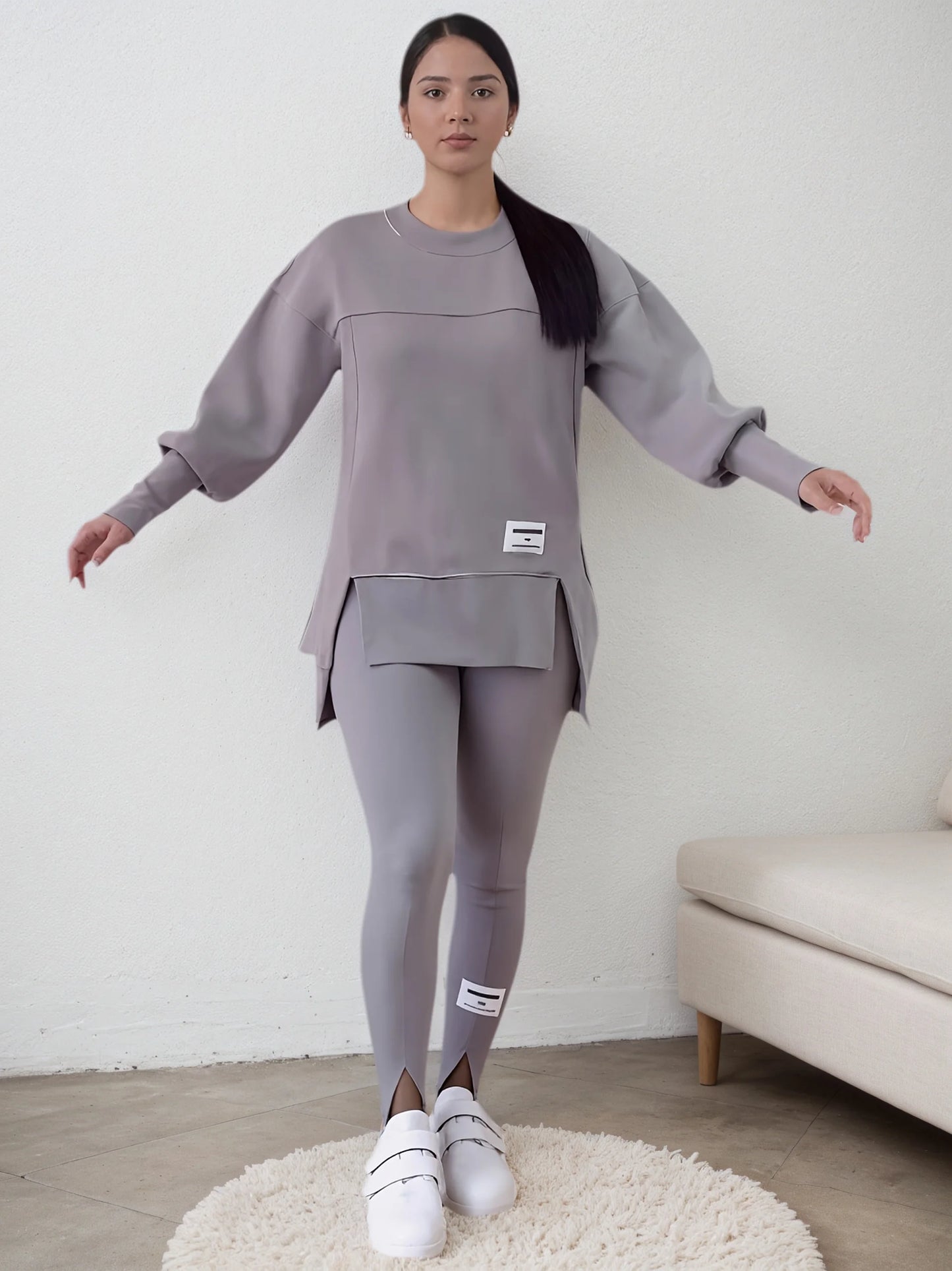 CN Guangdong Women's Sportswear Set Two-Piece Jogger Pants