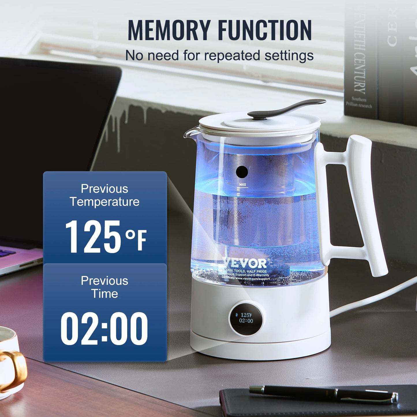 VEVOR Hydrogen Water Pitcher Ionizer Generator Technology