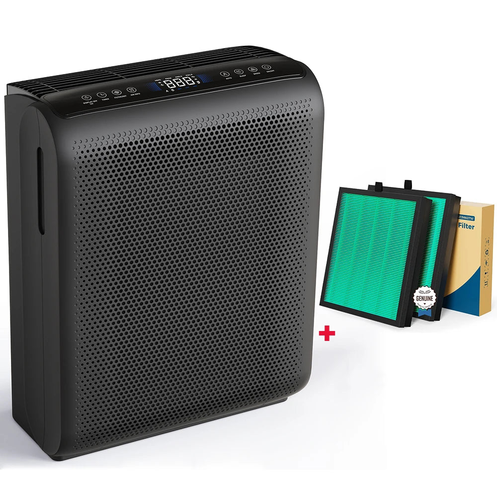 AROEVE Air Purifier With Smart Timer And Washable Filters
