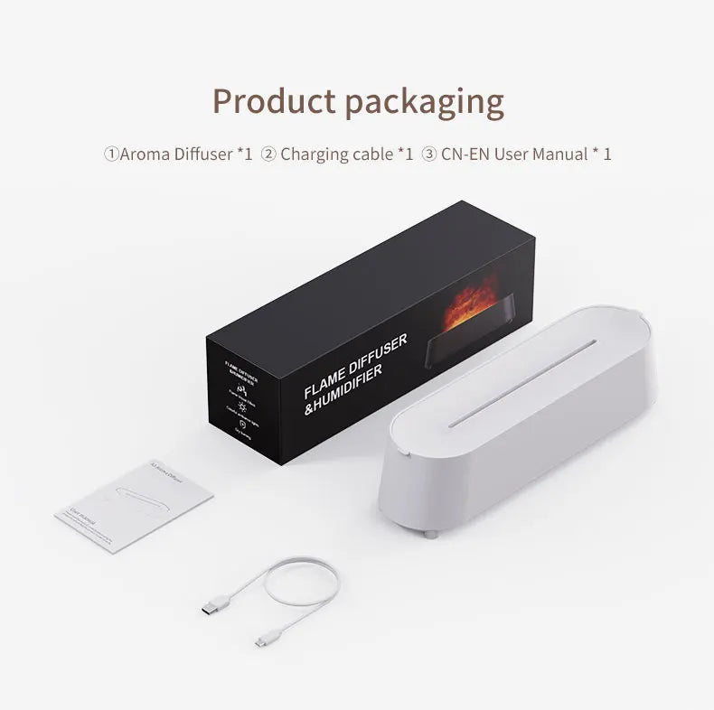 CREAROMA Ultrasonic Air Diffuser With Remote Control Aroma Humidifier