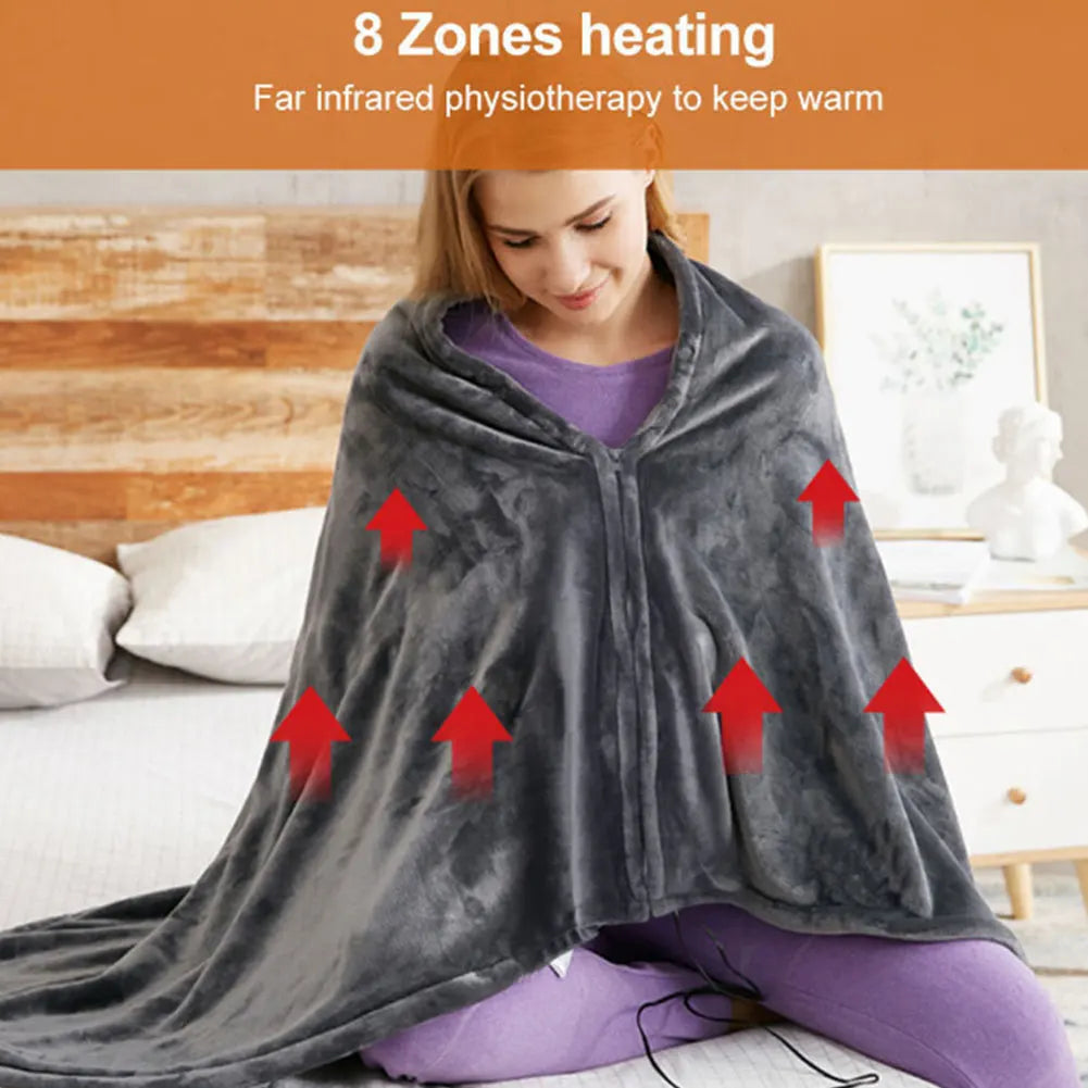 CN Guangdong USB Electric Heated Blanket With 3 Heating Levels