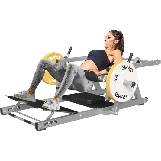 YTYINH Hip Thrust Machine 800LBS Plate Loaded Glute Bridge