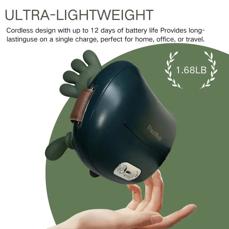 Shoulder And Neck Massager With Heat And Kneading Therapy