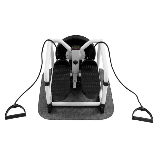 Multi Function Stepper With Seat Resistance Bands And LED Display