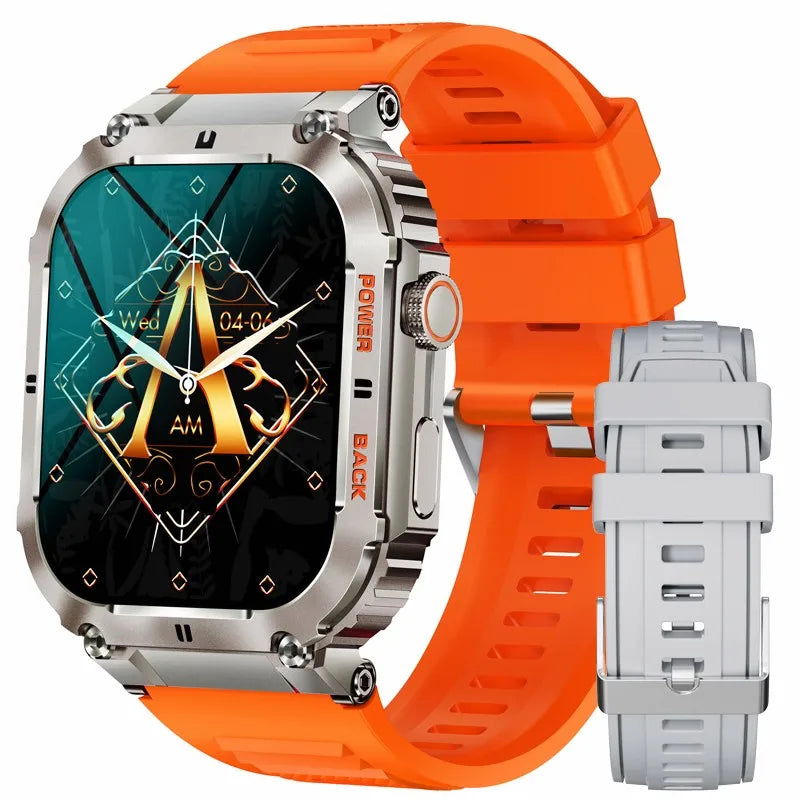 LIGE Outdoor Sports Smartwatch Bluetooth Calling Fitness