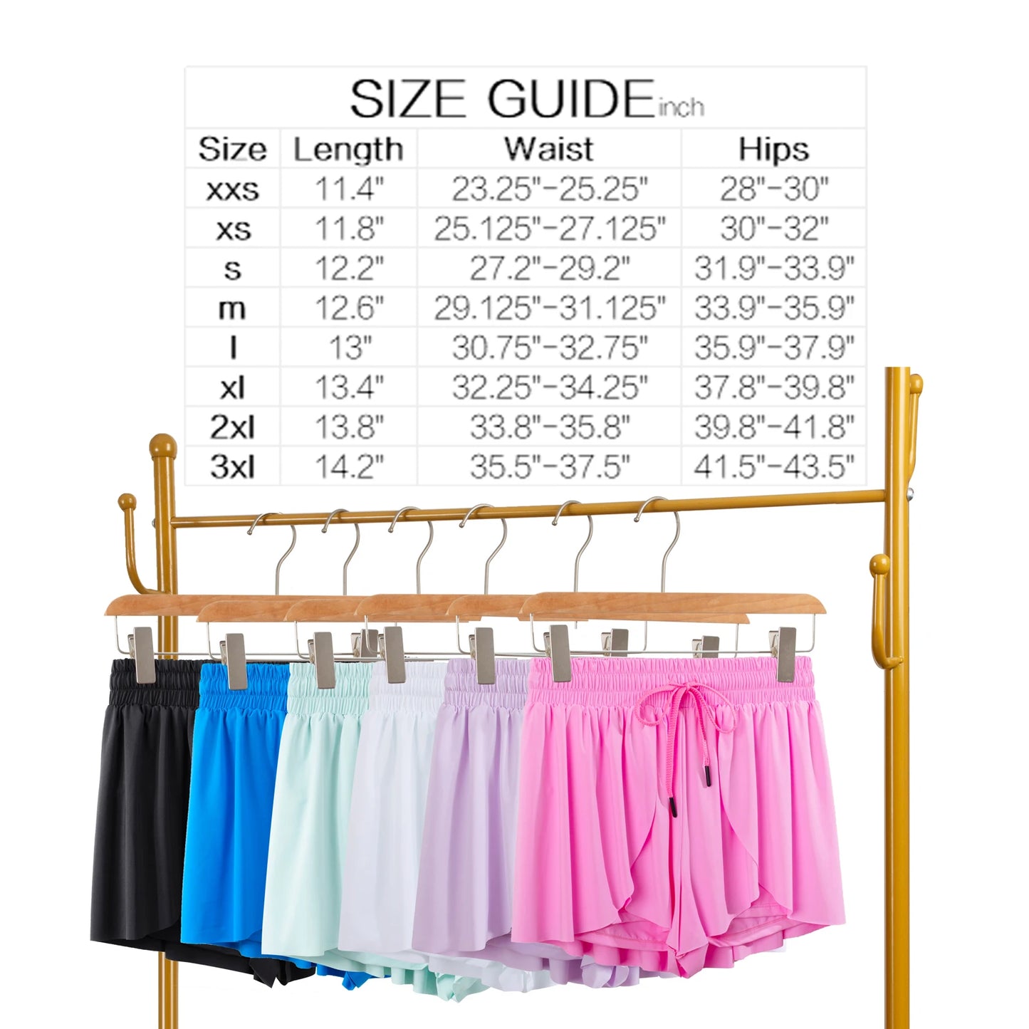 High Waist Running Shorts for Women Two In One Gym Yoga Exercise Sweat Absorbent Quick Drying Tennis Skirt Elastic Light Casual Ne