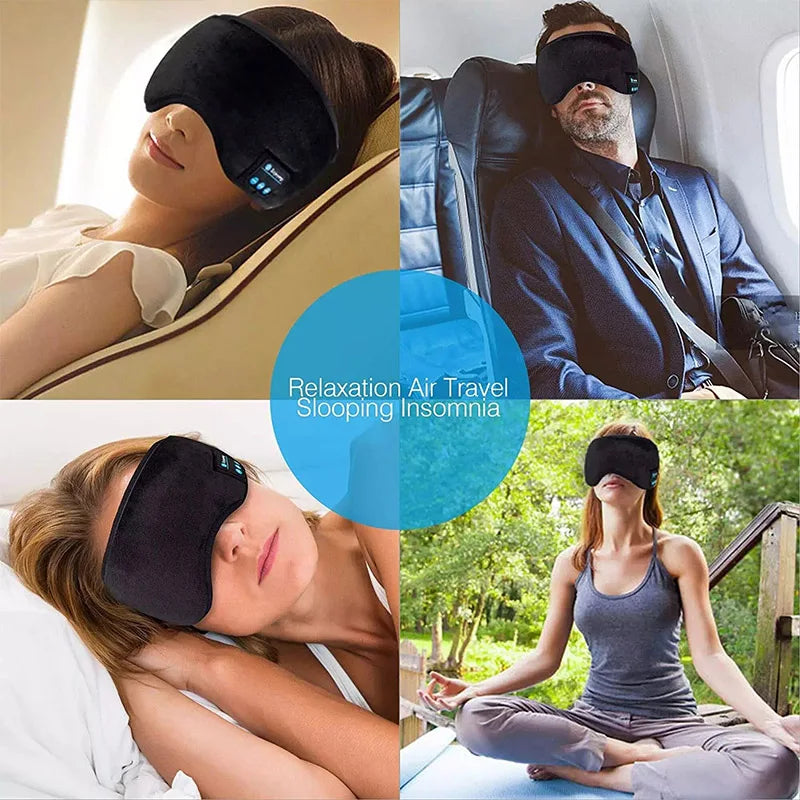 Eyeshade Bluetooth Wireless Sleeping Eye Mask Headphones