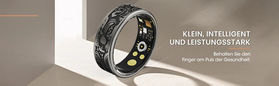 Smart Ring Fitness Tracker Sleep Monitor Waterproof