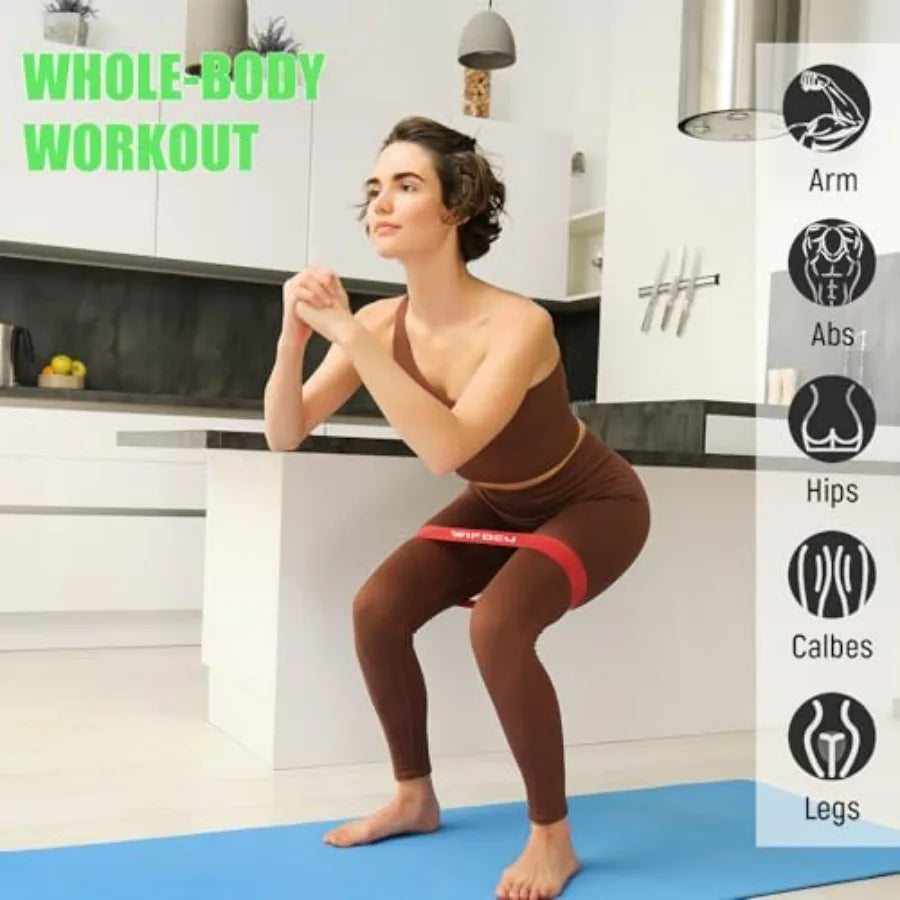 NONE Fitness Resistance Bands Set For Gym Strength Training