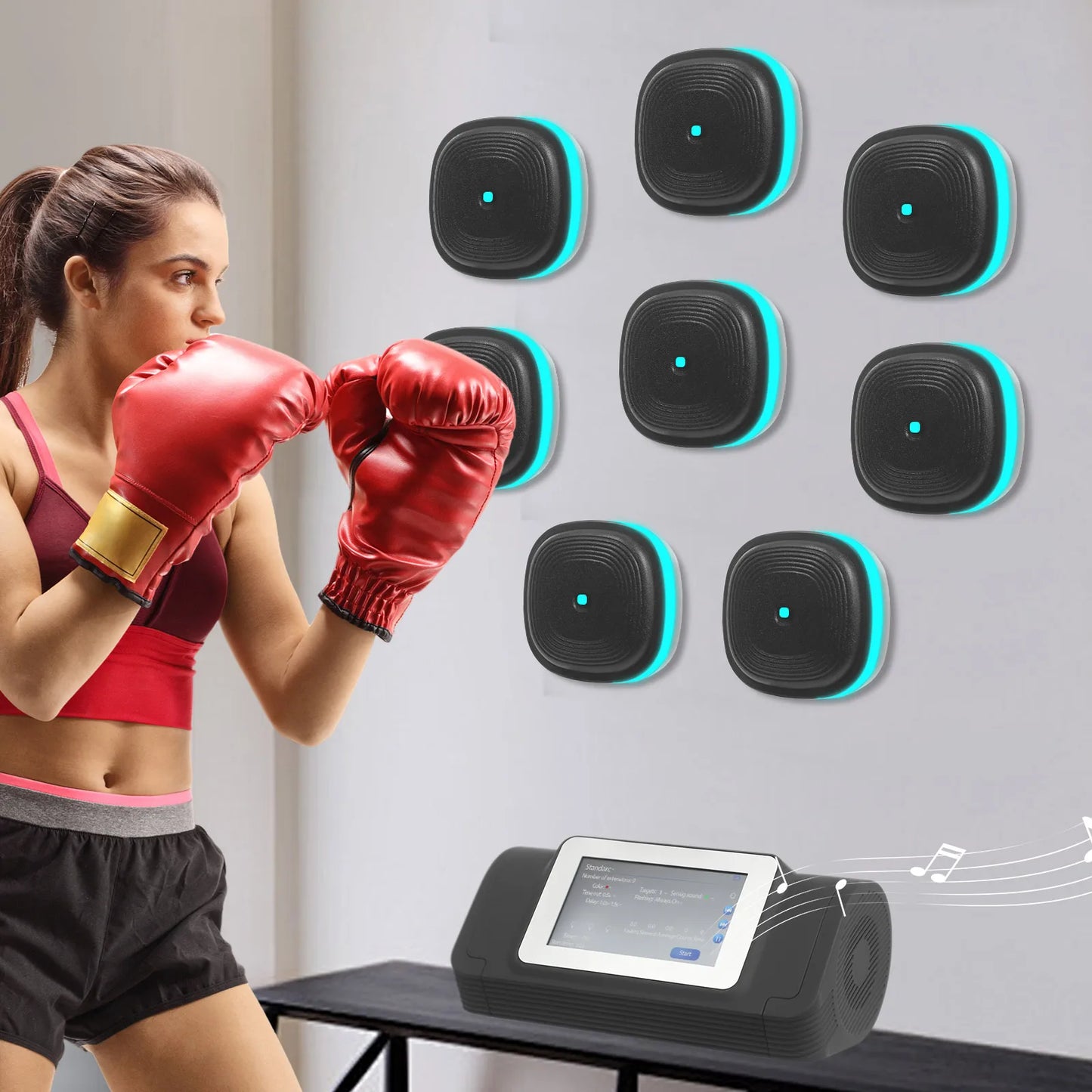 Bluetooth Boxing Target Workout Machine For Home Fitness