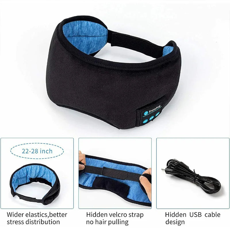 Eyeshade Bluetooth Wireless Sleeping Eye Mask Headphones
