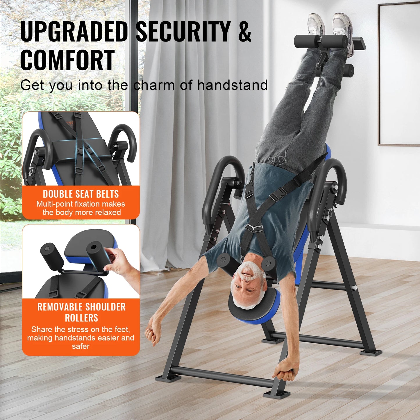 VEVOR Heavy Duty Inversion Table Decompression Back Stretcher
