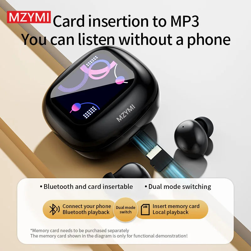 INMAS S09 Wireless Earbuds ANC Bluetooth Touch Control
