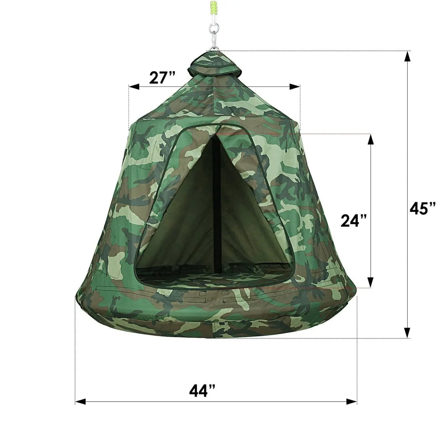 Hanging Tree Tent For Kids Indoor Outdoor Waterproof Light String
