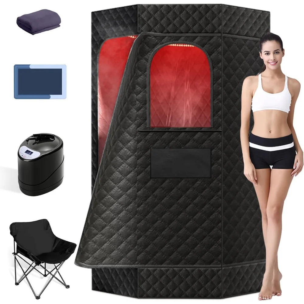 Hign Concerned Red Light Home Sauna Portable Steam Tent Foldable