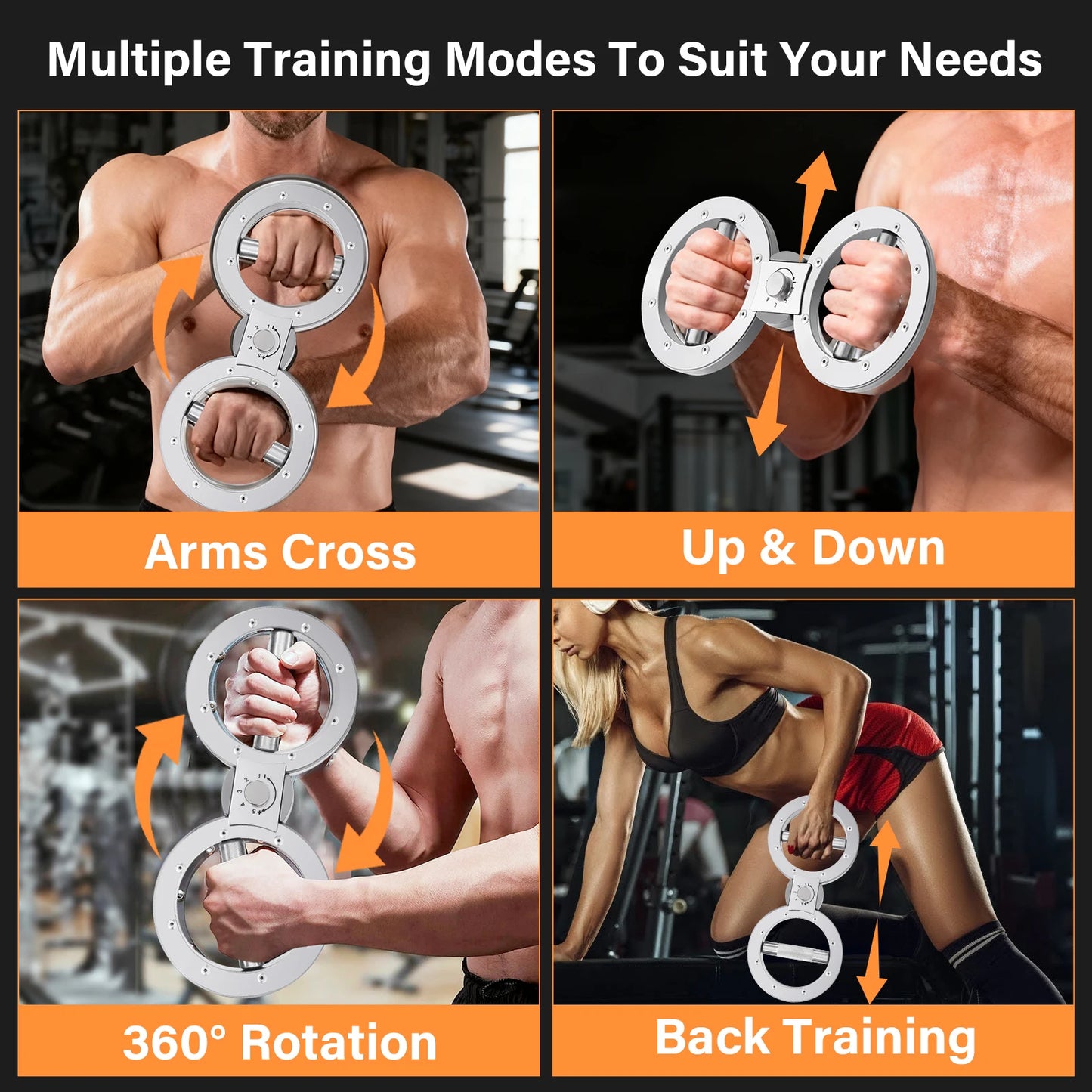 Rotator Machine Multifunctional Grip Strength Trainer Forearm Exerciser