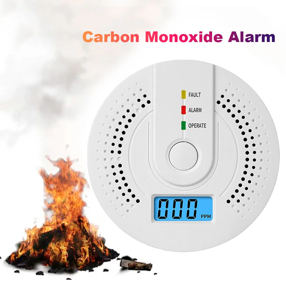 APWIKOGERDIY Digital Carbon Monoxide Detector With LED Indicator