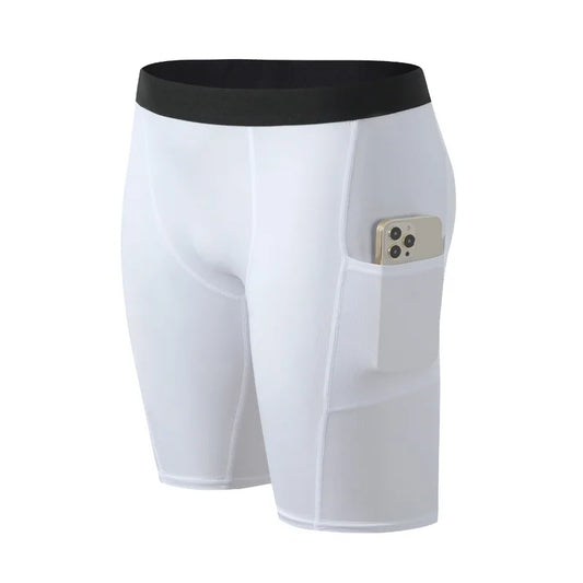 Pure Vibe Care Compression Shorts Mens Quick Dry Running