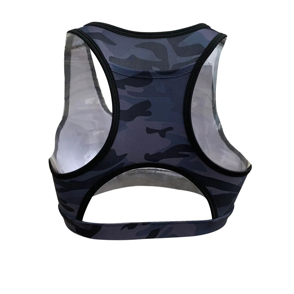 Women's Sports Bra Gathered Without Steel Ring Front Vest