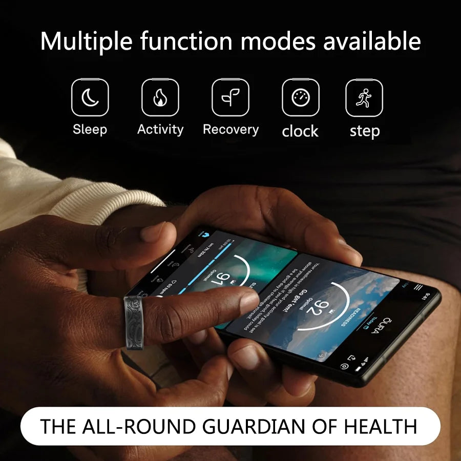 Smart Ring Fitness Tracker Sleep Monitor Waterproof
