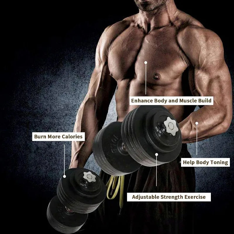 One Pair of Adjustable Dumbbells Kits-200lbs(2x100lbs)
