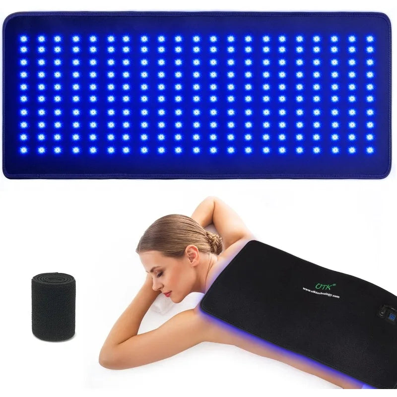 Hignconcerned Red And Blue Light Therapy Pad 210 LEDs