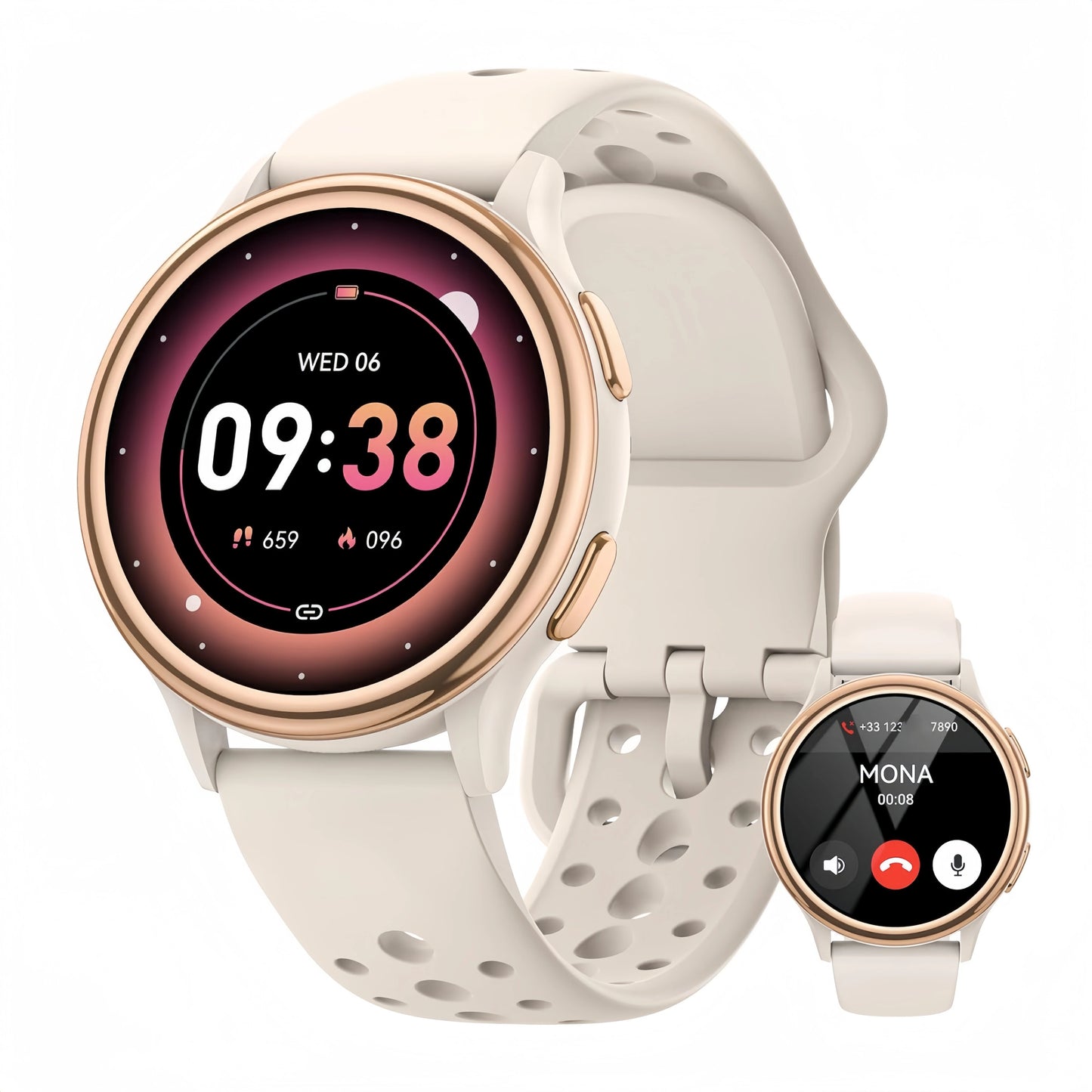 Anyloop Womens Smartwatch Fitness Tracker IPhone Android