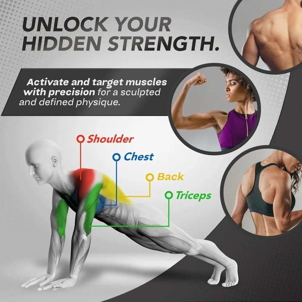 Push Up Board Portable Multifunction All In One Fitness